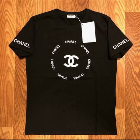 chanel paris t shirt|authentic chanel t shirt.